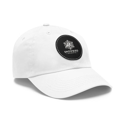 Snowbird Ice Cream Co Hat with Leather Patch