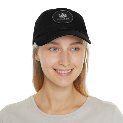 Snowbird Ice Cream Co Hat with Leather Patch