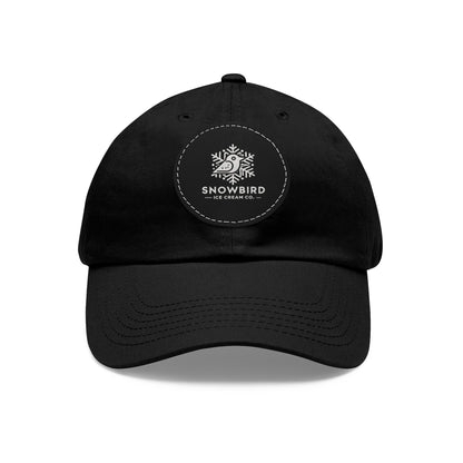 Snowbird Ice Cream Co Hat with Leather Patch